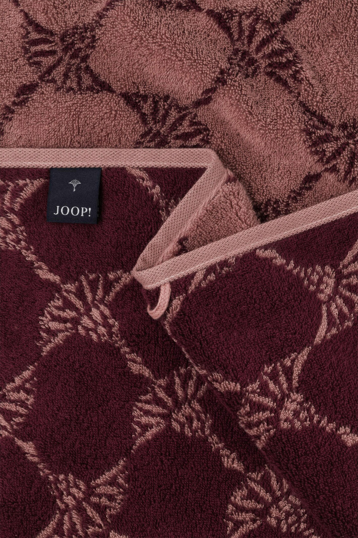 RUČNÍK PRO HOSTY, 30/50 cm, červená - červená, Basics, textil (30/50cm) - Joop!