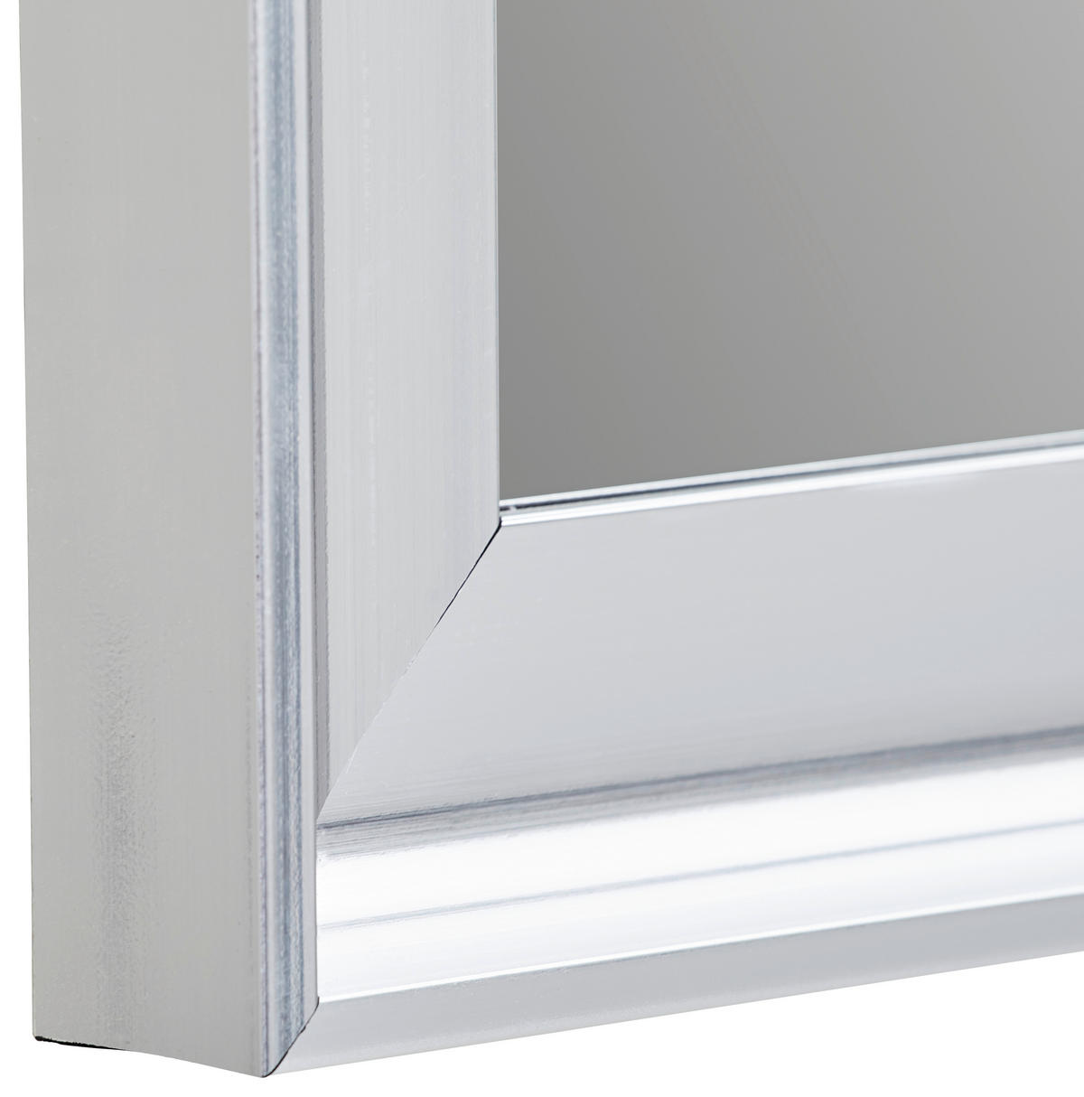 OGLEDALO ZIDNO  94/50/2 cm     - srebrne boje, Design, staklo/drvni materijal (94/50/2cm) - Carryhome