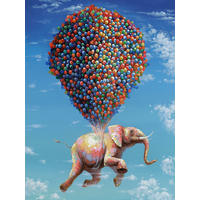 TISAK NA PLATNU     90/120 cm       - višebojno, Trend, drvo/tekstil (90/120cm) - Monee