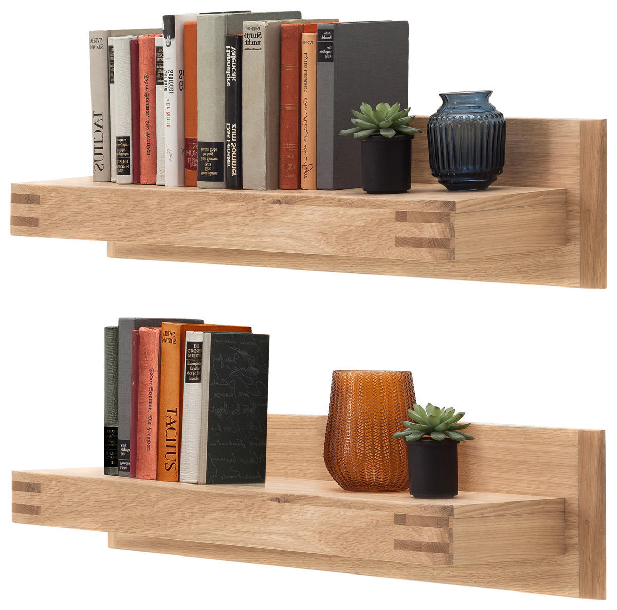 WANDBOARD in 90/20/25 cm Eichefarben  - Eichefarben, Design, Holz/Holzwerkstoff (90/20/25cm) - Livetastic