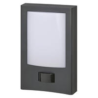 LED-AUßENLEUCHTE 15/6,2/23,5 cm   - Dunkelgrau, Basics, Kunststoff/Metall (15/6,2/23,5cm) - Osram