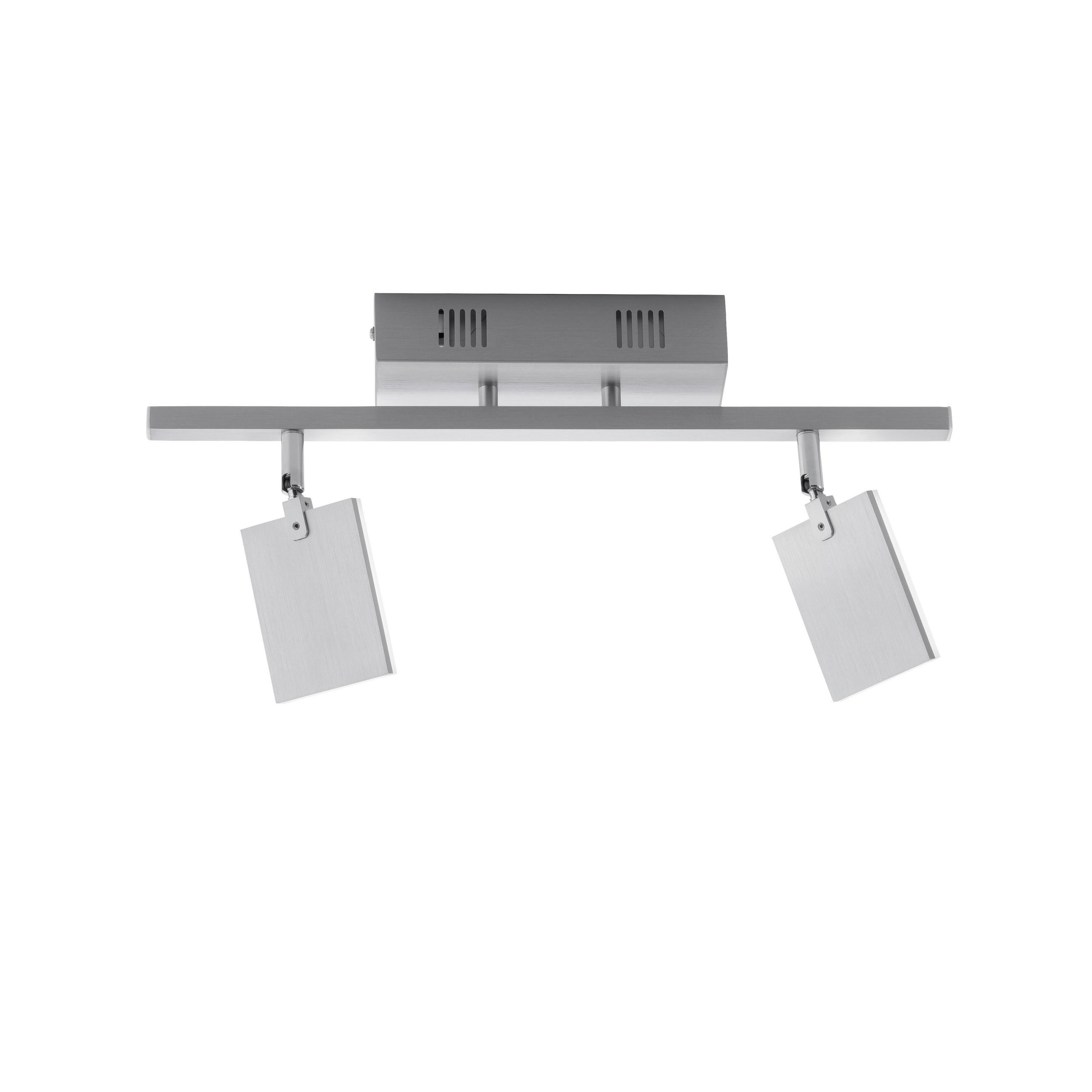 LED-STRAHLER PURE-MIRA 52,5/24/22,5 cm   - Alufarben, Design, Kunststoff/Metall (52,5/24/22,5cm) - Neuhaus PURE