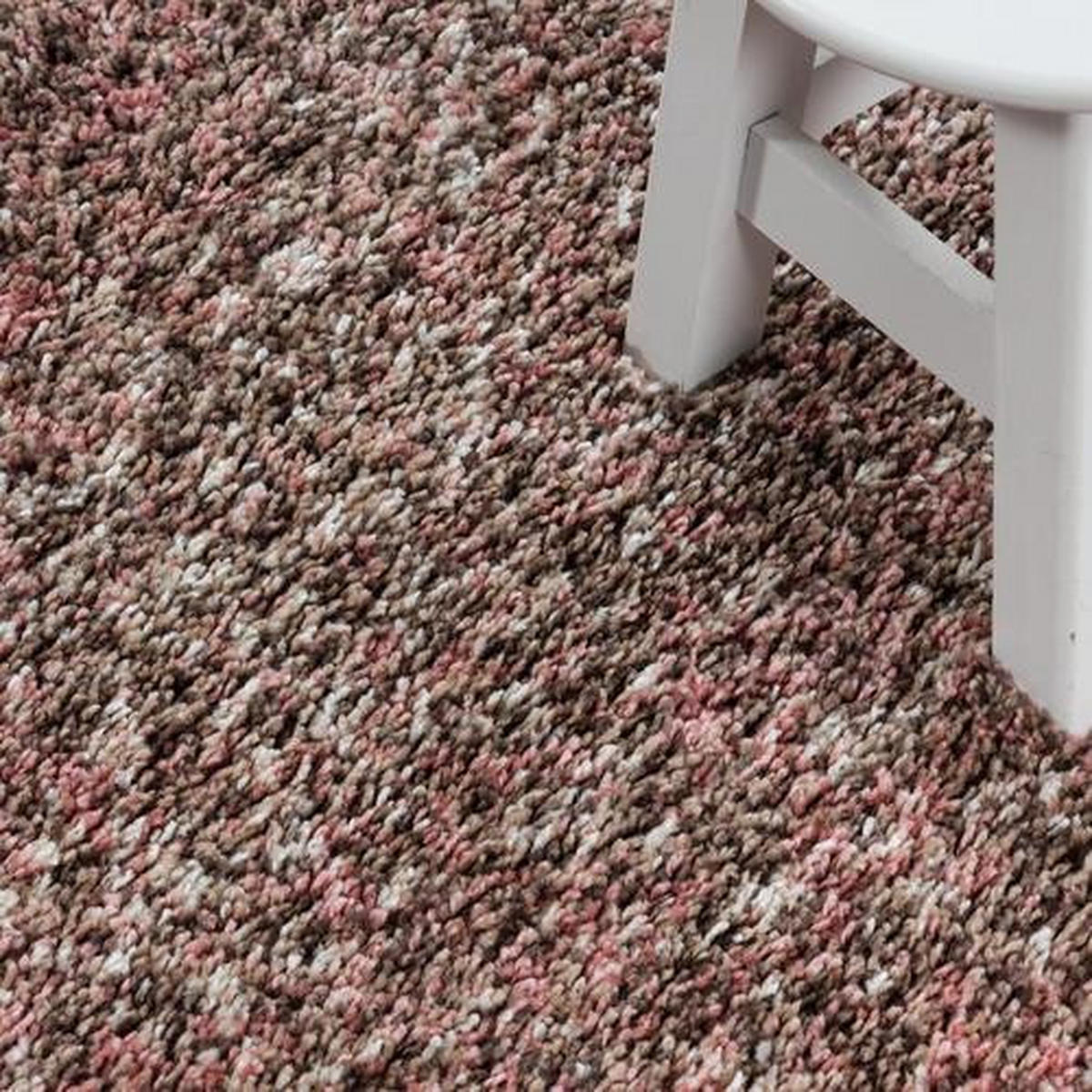 HOCHFLORTEPPICH 160/230 cm Enjoy Rosa  - Rosa, KONVENTIONELL, Textil (160/230cm)