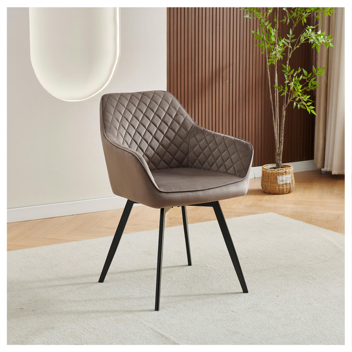 ŽIDLE, 57/84/61 cm - hnědá, Basics, kov (57/84/61cm) - Voleo