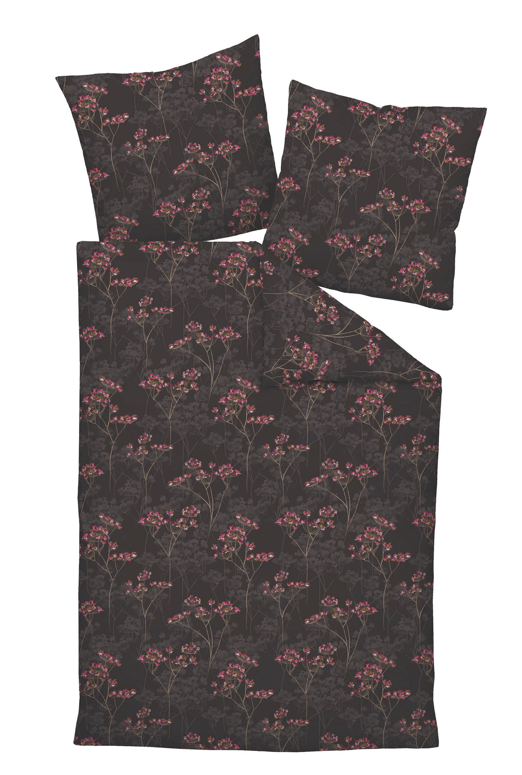 BETTWÄSCHE 135/200 cm  - Braun, Design, Textil (135/200cm) - Janine