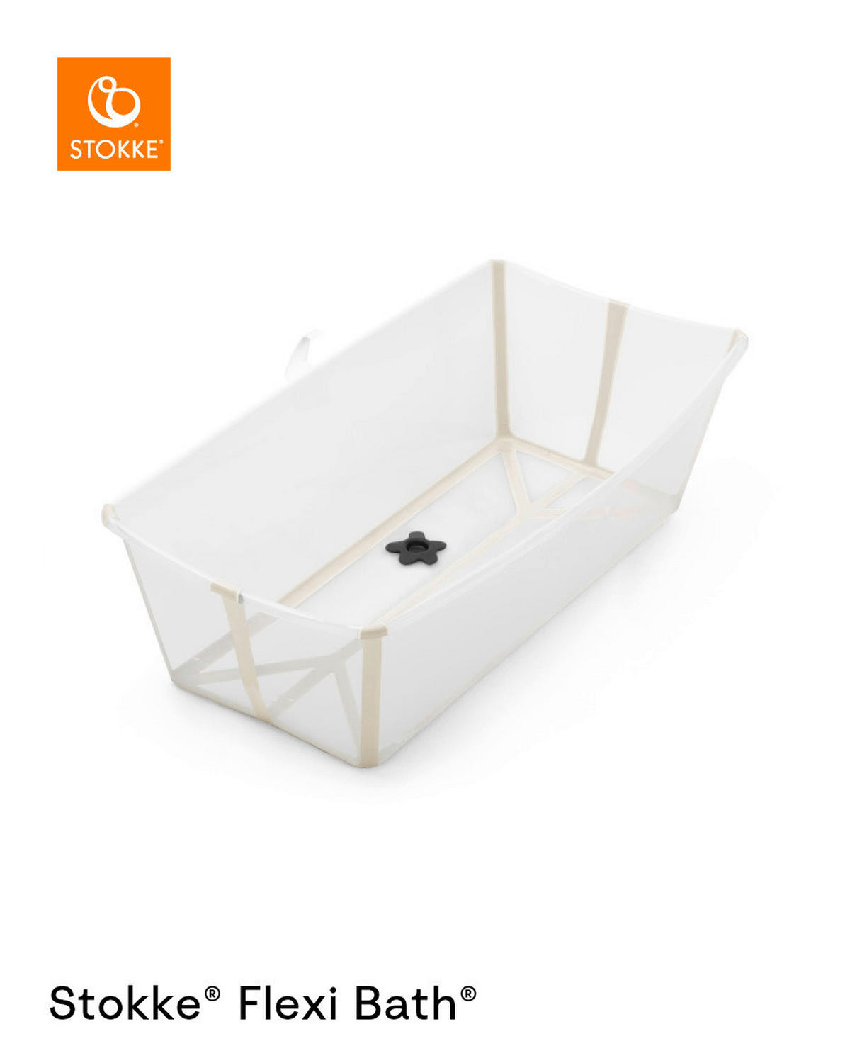 OTROŠKA KOPALNA KAD  FLEXI BATH XL  24/40/80 cm        - bež, Basics, umetna masa (24/40/80cm) - Stokke