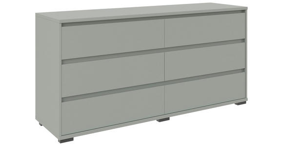 SIDEBOARD  160,1/78,9/48 cm 6 Schublade(n)  - Anthrazit/Graugrün, Design, Holzwerkstoff/Kunststoff (160,1/78,9/48cm) - Carryhome