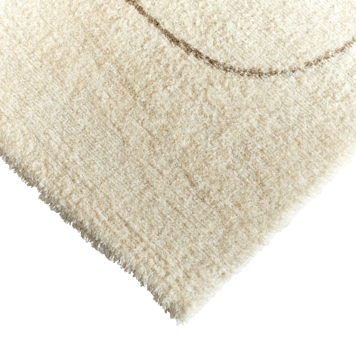 Webteppich recycelt 80/150 cm  - Creme, Design, Textil (80/150cm) - Novel