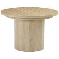 ESSTISCH 115-268/115/76 cm Nachbildung  Holzwerkstoff ausziehbar oval Eichefarben  - Eichefarben, MODERN, Holzwerkstoff (115-268/115/76cm) - P & B