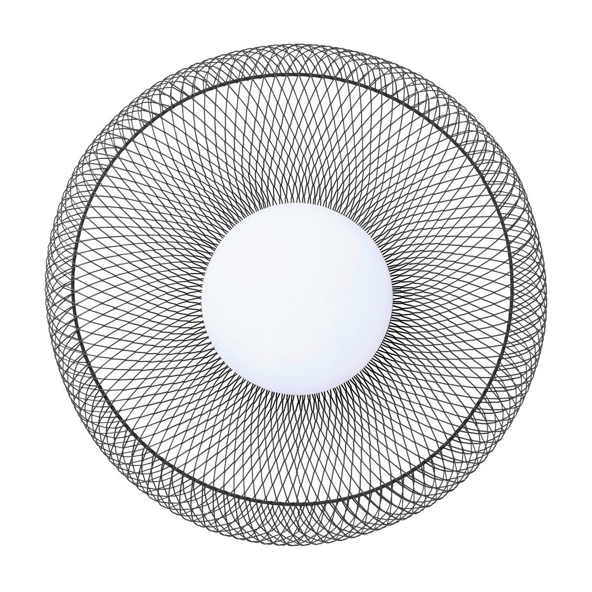 LED-DECKENLEUCHTE 30/11 cm   - Schwarz, Basics, Kunststoff/Metall (30/11cm) - Osram