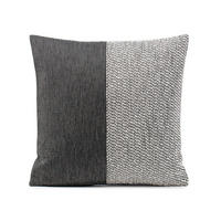 KISSENHÜLLE 50/50 cm  - Schwarz, Basics, Kunststoff (50/50cm) - Dieter Knoll