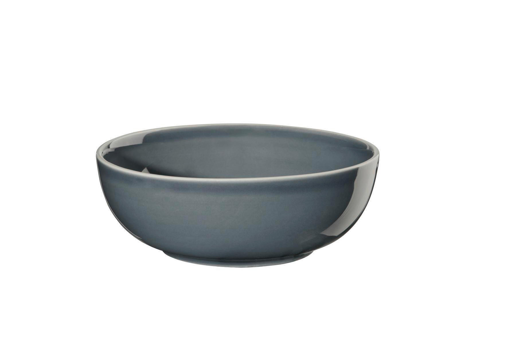SCHALE semana   - Graublau, Basics, Keramik (15/5cm) - ASA