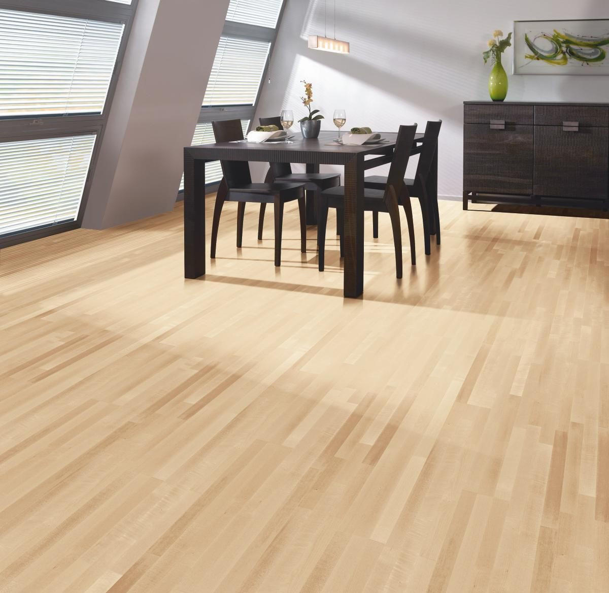 SCHIFFSBODEN Bergahorn natur  per  m² - Ahornfarben, KONVENTIONELL, Holz (220/18,5/1,3cm) - Ambiente