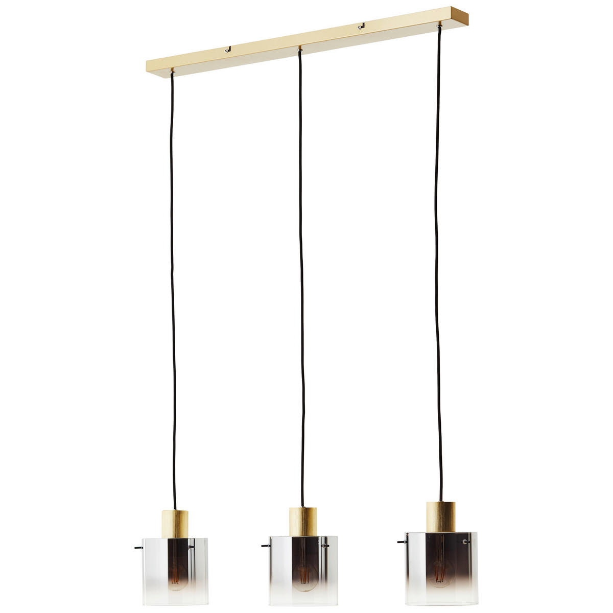 VISEČA NIHALNA SVETILKA  Osaki       85/150/15 cm    60 W E27 - svetlo rumena, Basics, kovina/steklo (85/150/15cm)