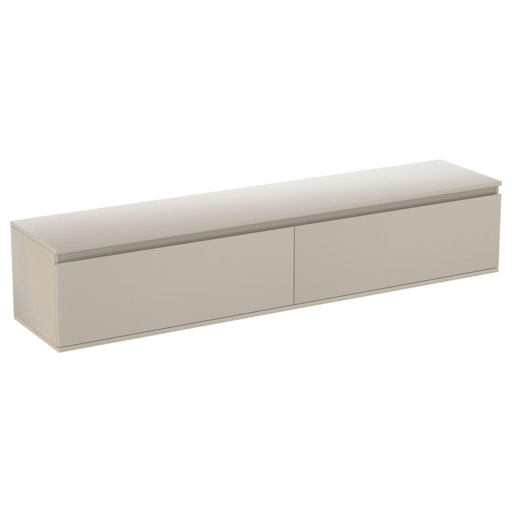 Boxxx NÍZKÁ KOMODA, šedobéžová, 180/30/33 cm