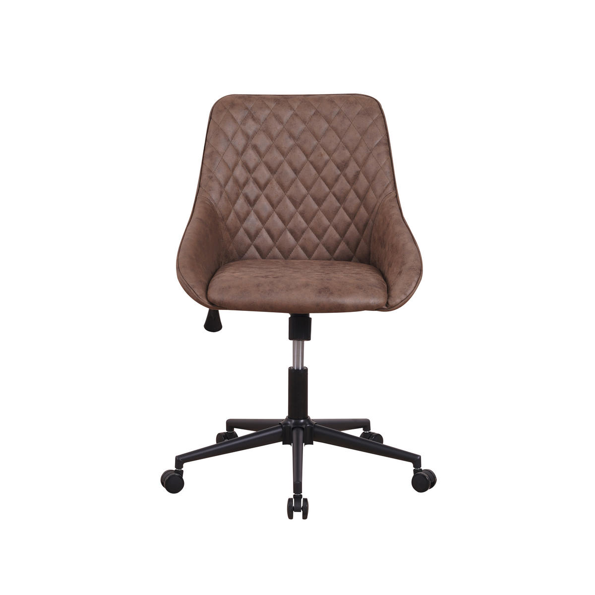 OTOČNÁ STOLIČKA, mikrovlákno, zelená - zelená, Modern, textil/plast (60/84/64,5cm) - MID.YOU