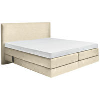 BOXSPRINGBETT 160/200 cm  in Beige  - Beige, Konventionell, Holz/Textil (160/200cm) - Dieter Knoll