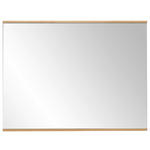 WANDSPIEGEL 82/61/1,5 cm    - Eichefarben, Design, Glas/Holz (82/61/1,5cm) - Dieter Knoll