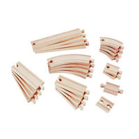 EISENBAHNZUBEHÖR - Naturfarben, Basics, Holz/Kunststoff (0,92kg) - Hape