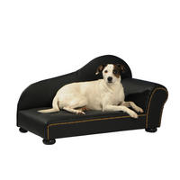 HUNDESOFA - Schwarz, KONVENTIONELL, Textil (75/39/40cm)