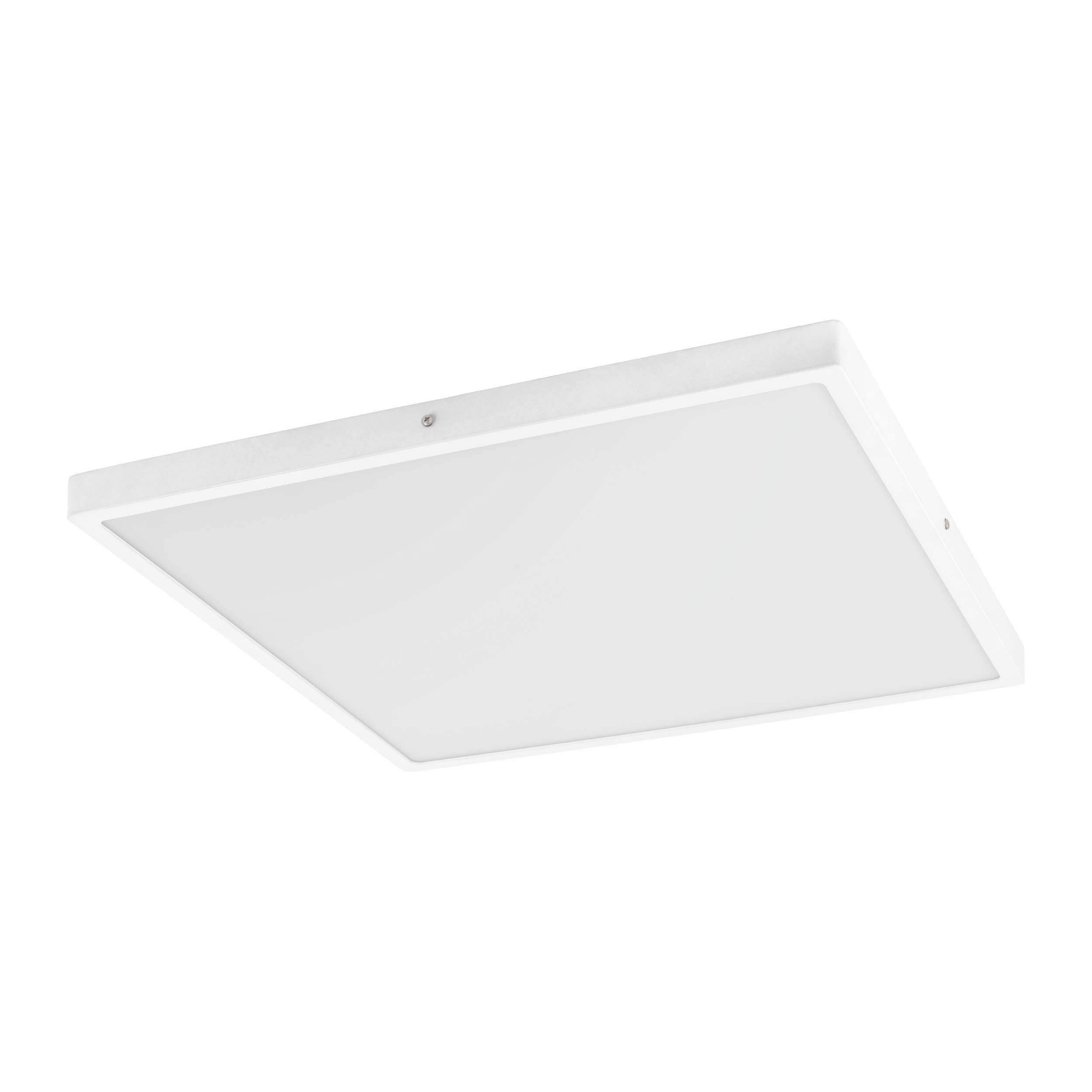 AUFBAULEUCHTE - Weiss, Basics, Kunststoff/Metall (50/50/3cm) - Eglo