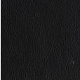 ECKSOFA DUA in Echtleder Schwarz  293/170 cm  - Chromfarben/Schwarz, Design, Leder/Metall (293/170cm) - Novel