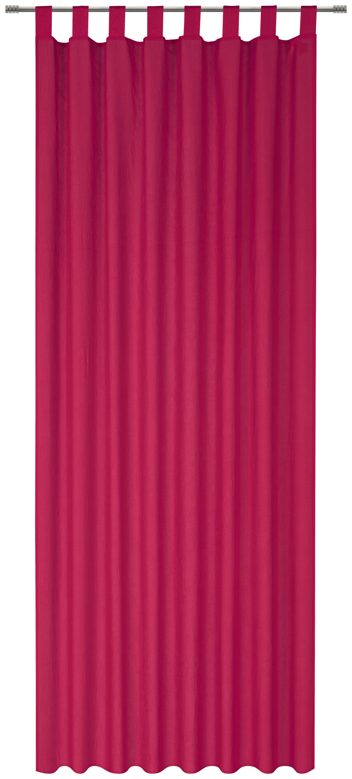PERDEA CU BRIDE opac  - prună, Design, textil (135/245cm) - Boxxx