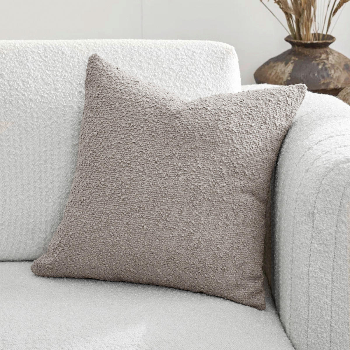 OUTDOOR-KISSEN Taupe  - Taupe, Konventionell, Textil (45/45cm) - Dieter Knoll