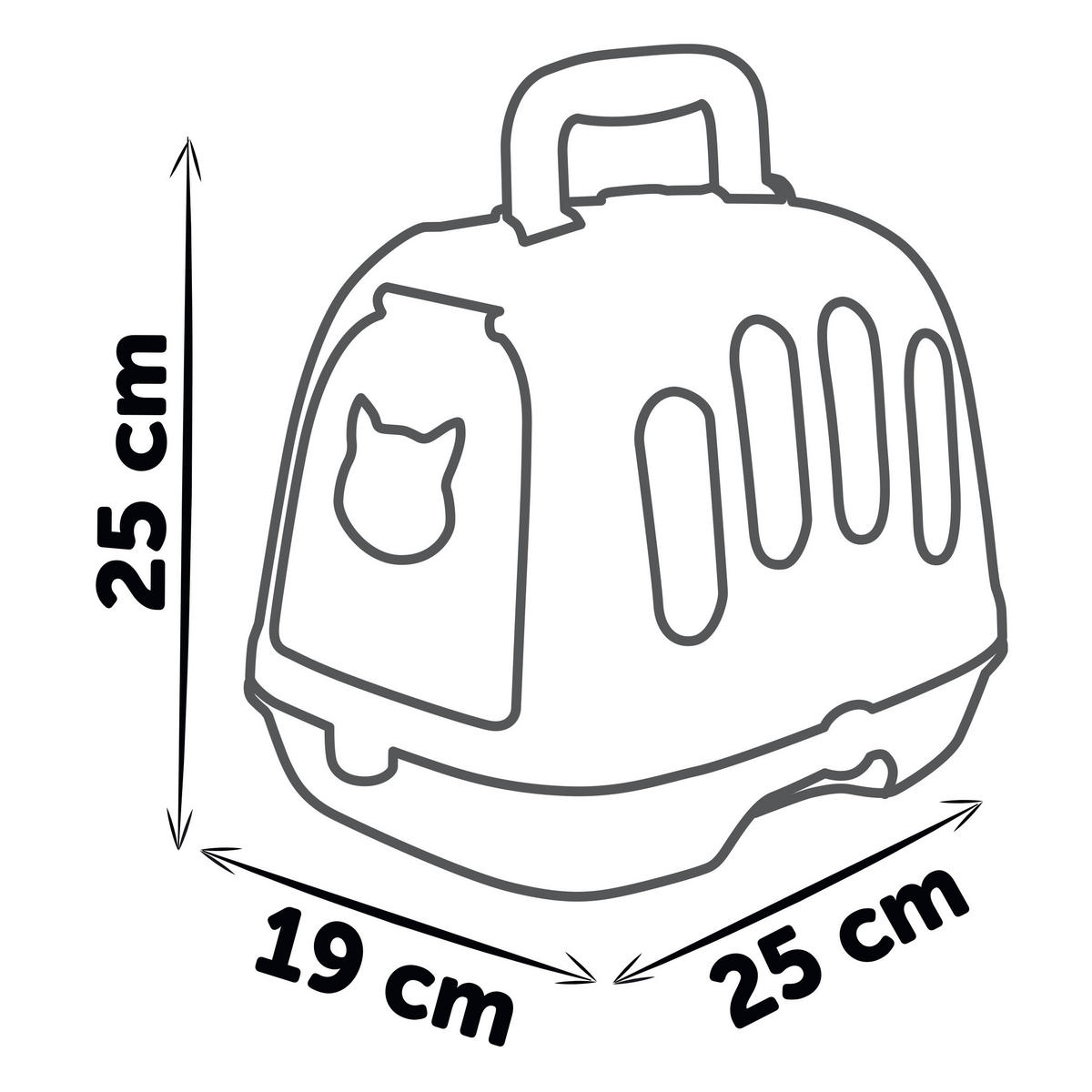TIERSET  - Multicolor, Basics, Kunststoff (19,30/26,40/19,30cm) - SMOBY