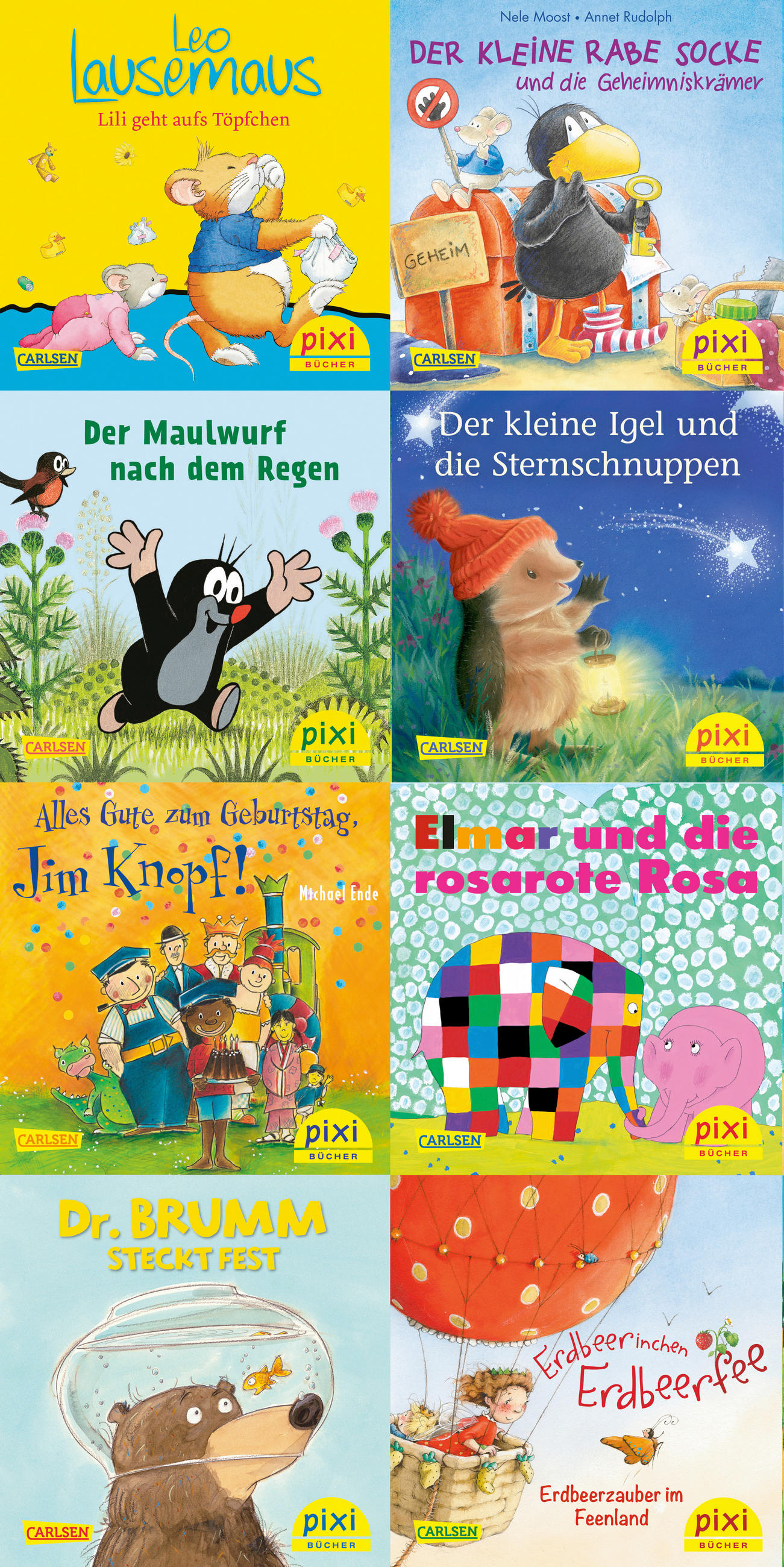 BUCH Pixi-Box 254: Bilderbuch-Helden bei Pixi (64 Ex.)  - Multicolor, Basics, Papier (10/10.6/8,8cm) - Pixi