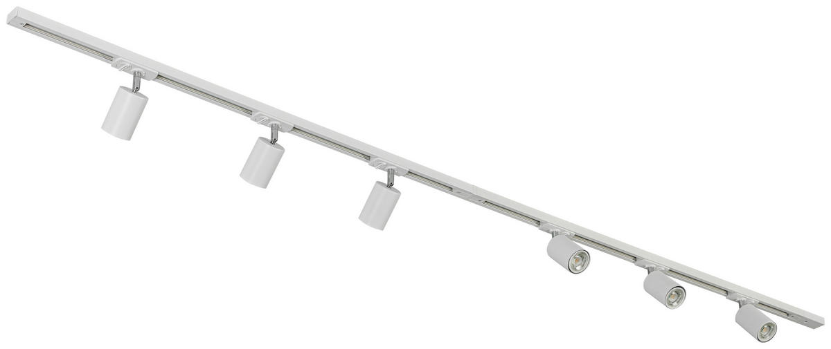 DECKENLEUCHTE 110/104/14 cm   - Weiß, Trend, Kunststoff/Metall (110/104/14cm) - Novel