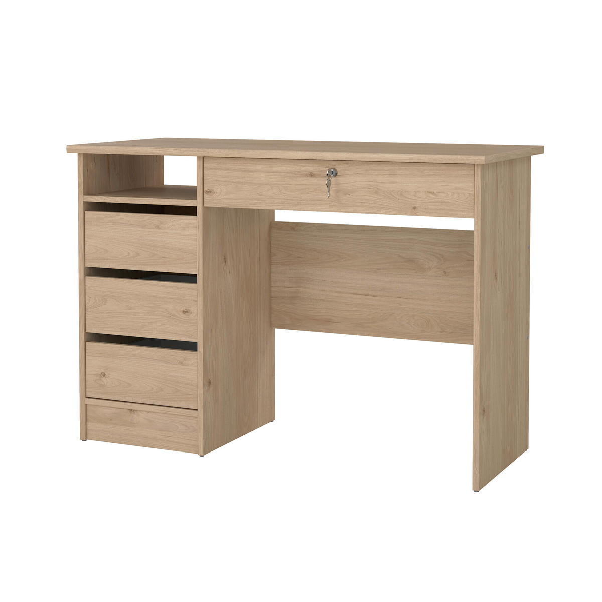 SCHREIBTISCH 109,3/48,5/75,6 cm  in Eichefarben  - Eichefarben, MODERN, Holzwerkstoff (109,3/48,5/75,6cm) - MID.YOU