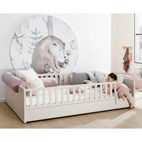 BODENBETT Little Flo Beige  - Beige/Schwarz, Basics (120/200cm) - Paidi
