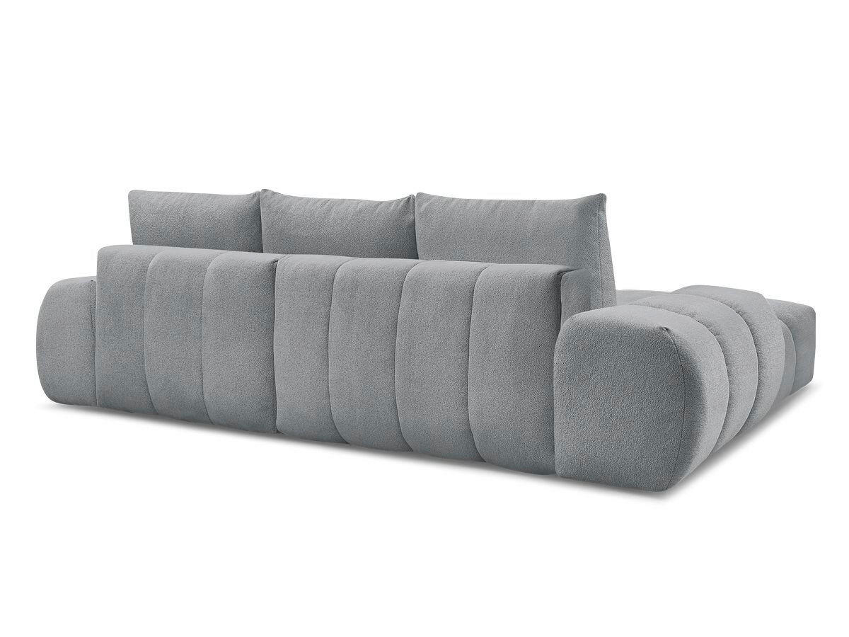 ECKSCHLAFSOFA EVEREST  mit Rücken echt, Armteil links, Armteil rechts Flachgewebe Dunkelgrau  - Dunkelgrau/Schwarz, MODERN, Kunststoff/Textil (180/318cm) - Livetastic