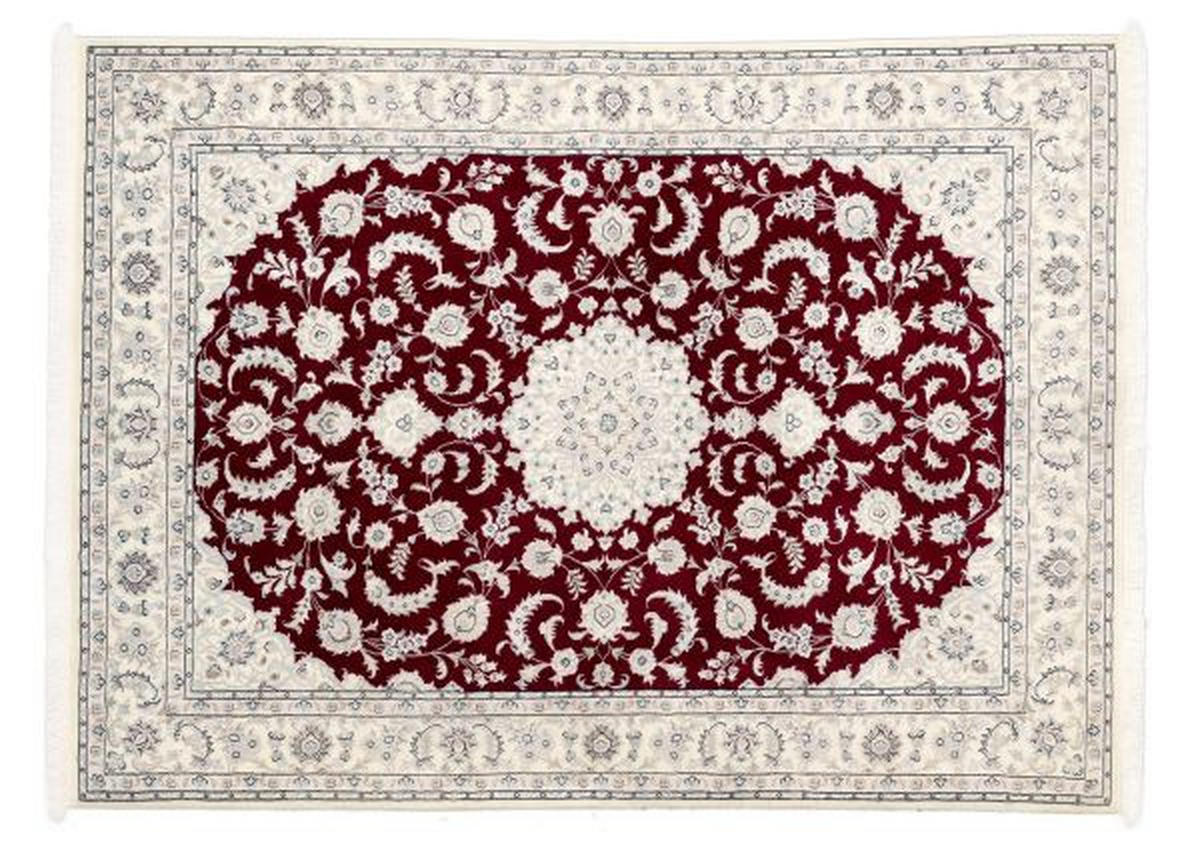 ORIENTALSKA PREPROGA NAIN  150/200 cm   rdeča  - rdeča, Konvencionalno, tekstil (150/200cm) - Cazaris