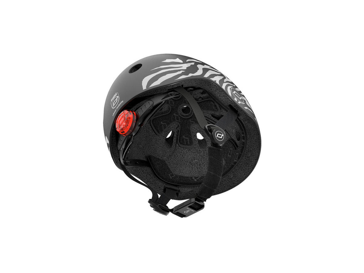 KINDERHELM LIFESTYLE GRAPHICS  - Schwarz, Trend, Kunststoff/Textil (XXS-Snull) - Scoot and Ride