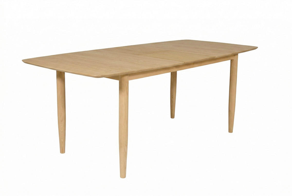ESSTISCH 180-220/90/76 cm Echtholz  Holz ausziehbar rechteckig Eichefarben  - Eichefarben, KONVENTIONELL, Holz (180-220/90/76cm) - MID.YOU