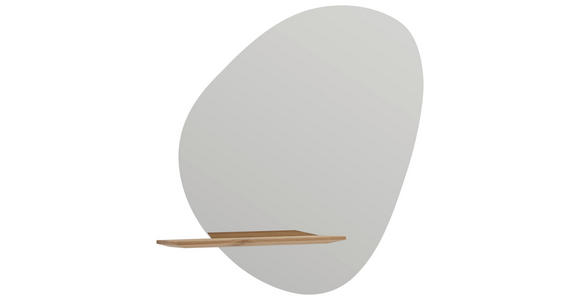 WANDSPIEGEL 82/81/18 cm  - Design, Glas/Holz (82/81/18cm) - Johann Jakob