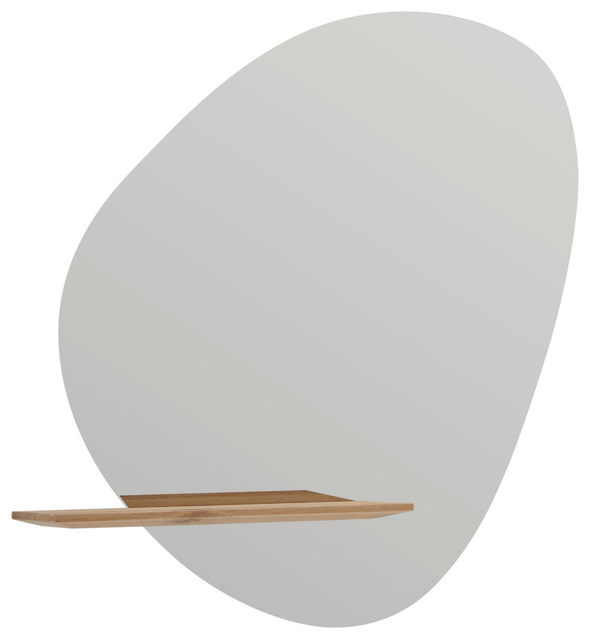 SPIEGEL 82/81/18 cm    in organisch  - Design, Glas/Holz (82/81/18cm) - Johann Jakob