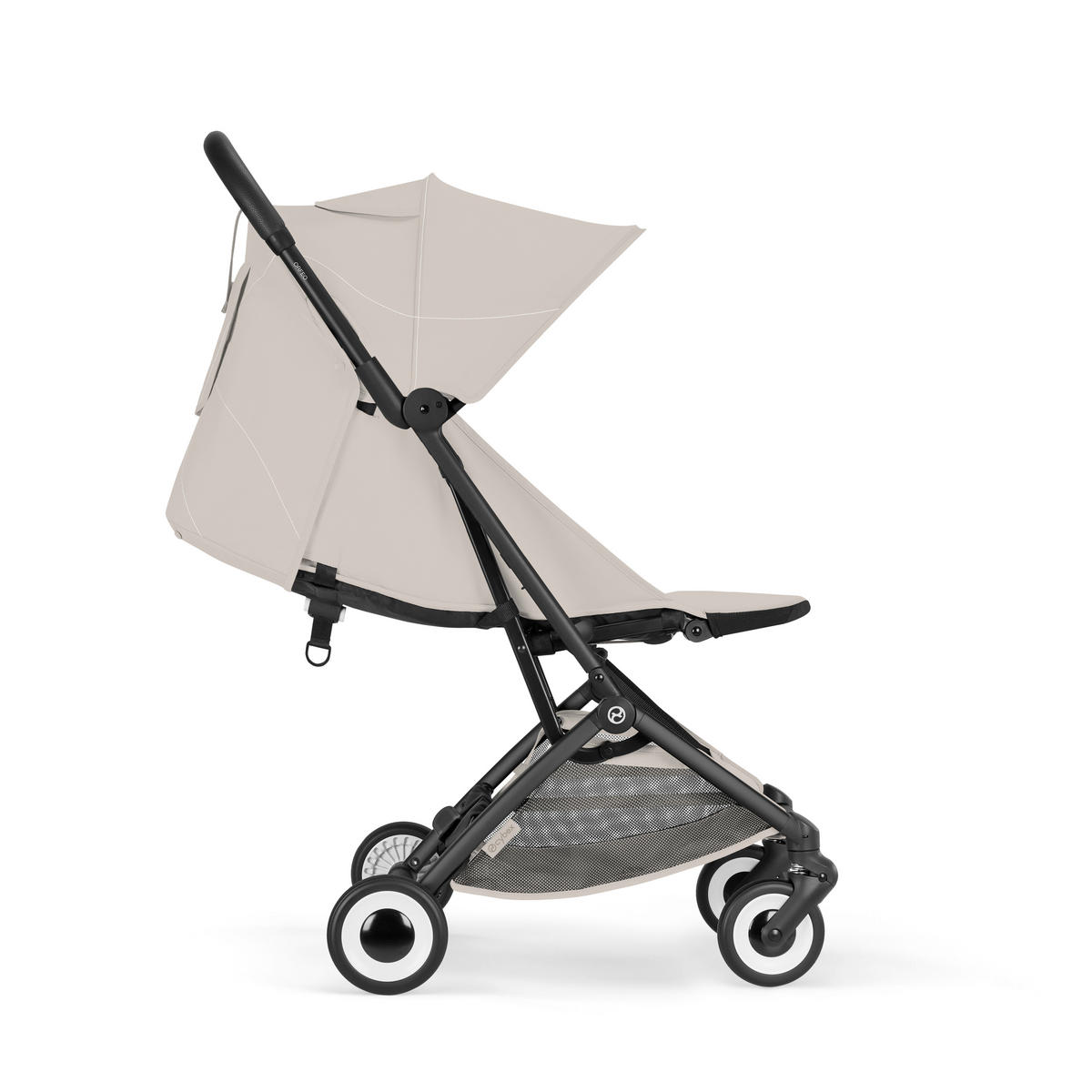 BUGGY ORFEO BLK  - Hellgrau/Schwarz, Basics, Kunststoff/Textil (77/52/102cm) - cybex GOLD