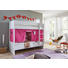 SPIELVORHANG Pink, Rosa - Pink/Rosa, Design, Textil