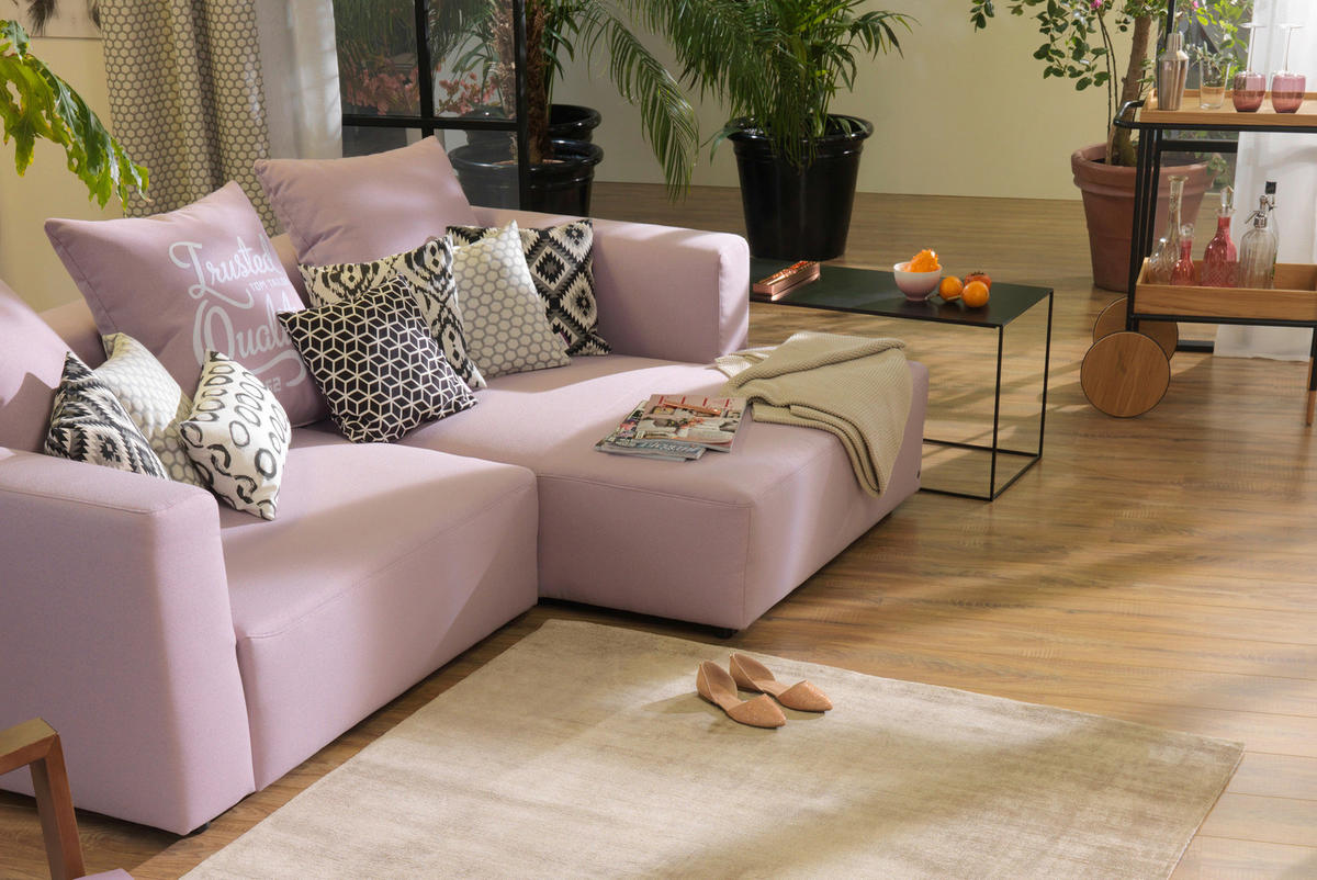 HANDWEBTEPPICH 300/400 cm Hellbraun  - Hellbraun, Basics, Textil (300/400cm) - Tom Tailor