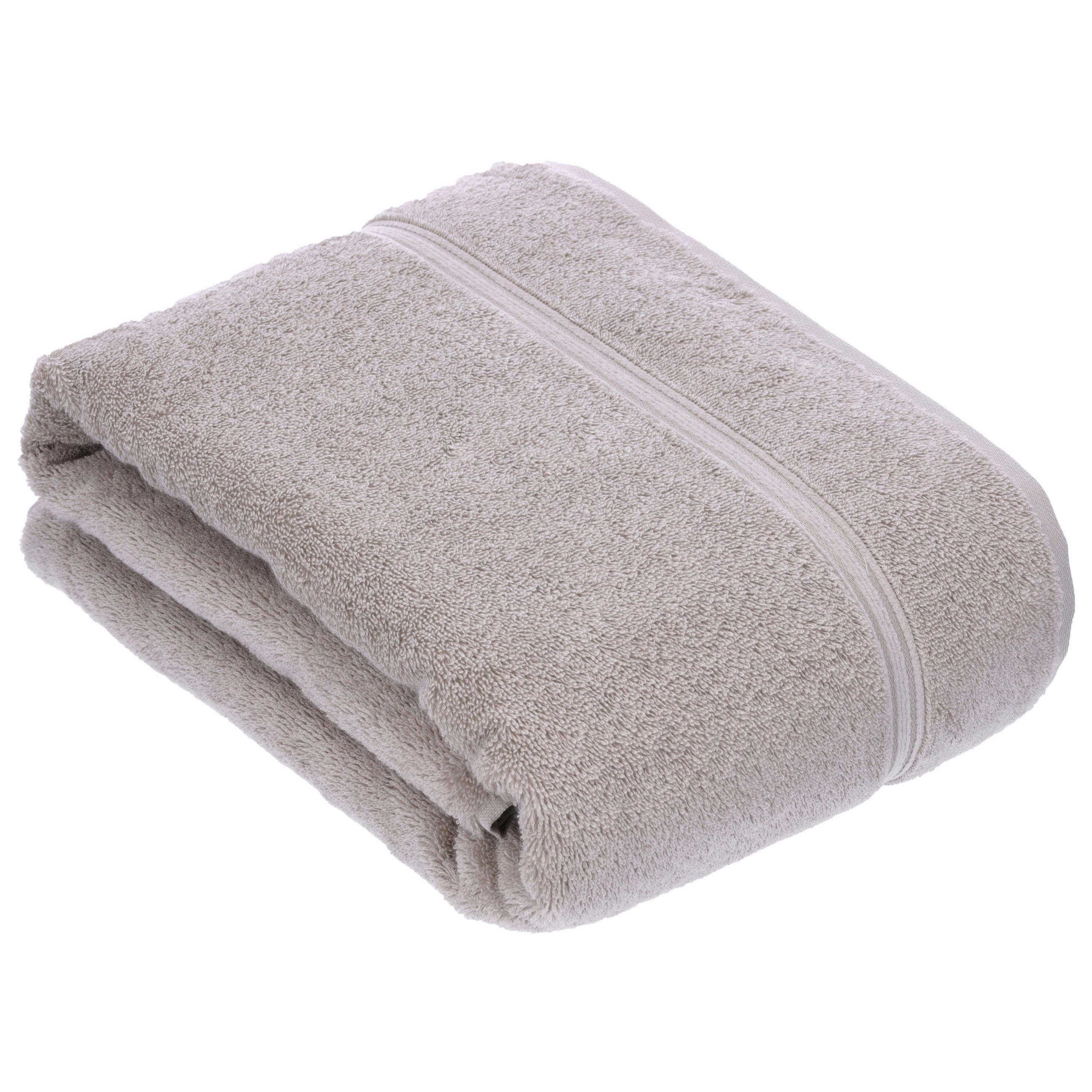 BADETUCH Belief NOS Vossen Wäsche Grau 150/100 cm  - Grau, Basics, Textil (150/100cm) - Vossen