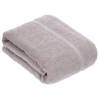 BADETUCH Belief NOS Vossen Wäsche Grau 150/100 cm  - Grau, Basics, Textil (150/100cm) - Vossen