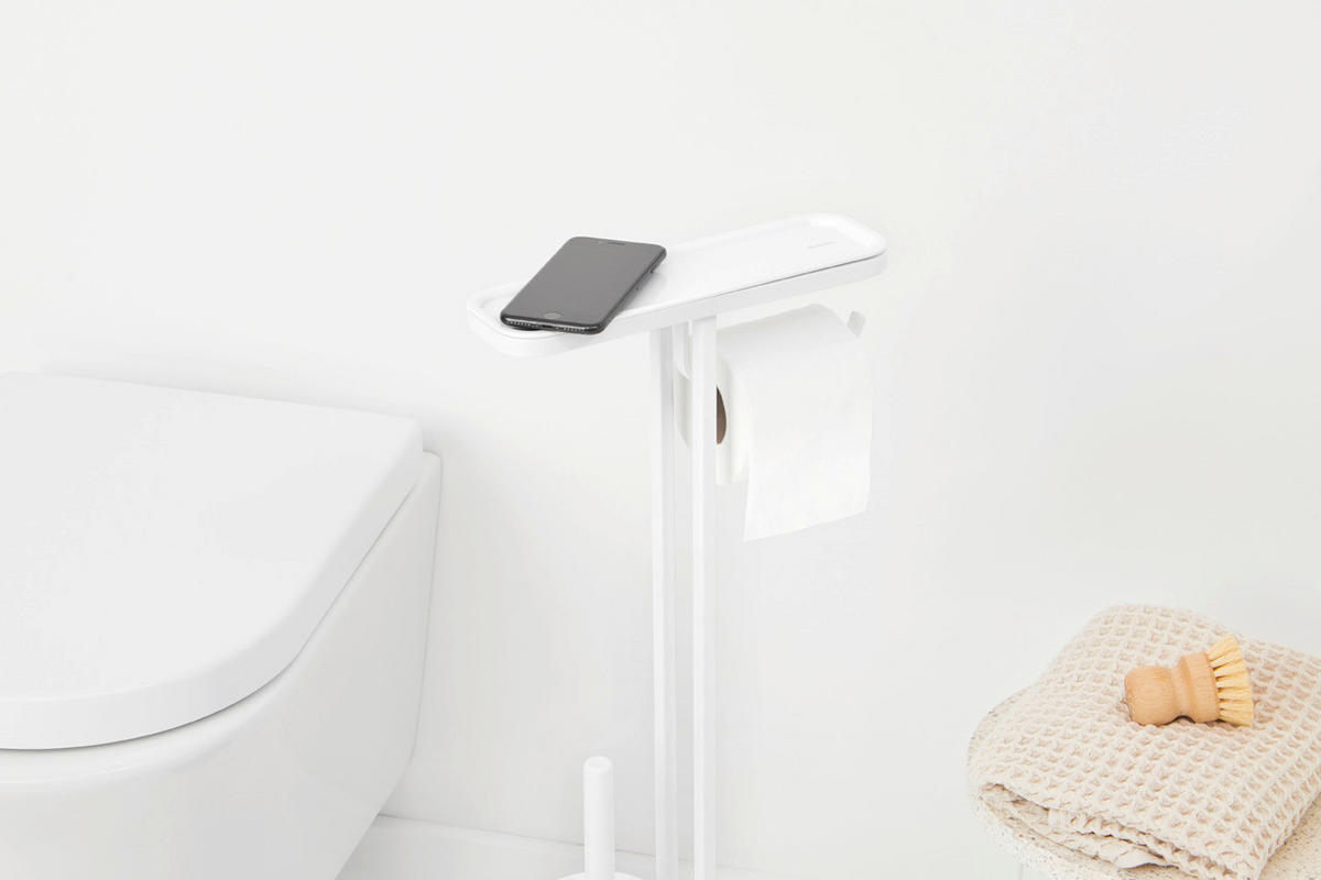 TOALETNA ČETKA    MINDSET  - bijela, Basics, metal/plastika (29/75.2/12.5cm) - Brabantia