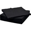 SERVIETTE  33/33 cm   - Schwarz, Basics, Papier (33/33cm) - Boxxx