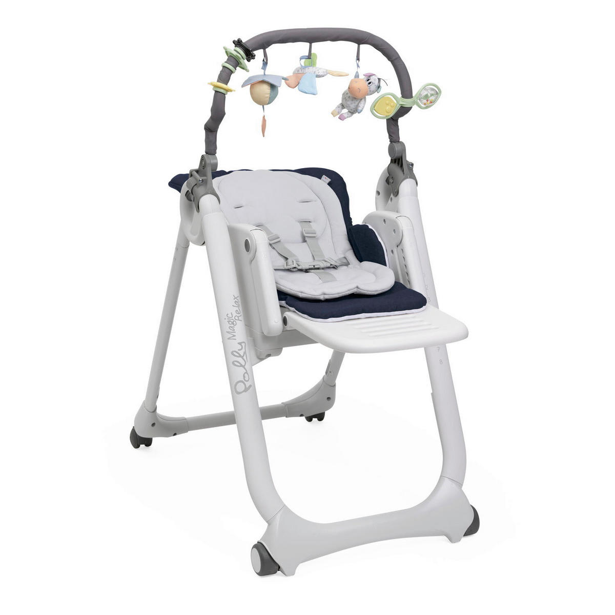 HOCHSTUHL POLLY MAGIC RELAX Blau  - Blau, Basics, Kunststoff/Metall (53/85/106/83,5cm) - Chicco