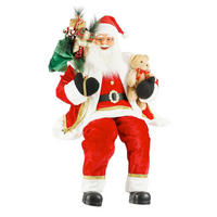 BOŽIĆNA FIGURA - crvena, Basics, plastika (60/40/150cm)