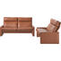 ZWEISITZER-SOFA Echtleder Braun - Braun, KONVENTIONELL, Leder (177/97/95cm) - Erpo