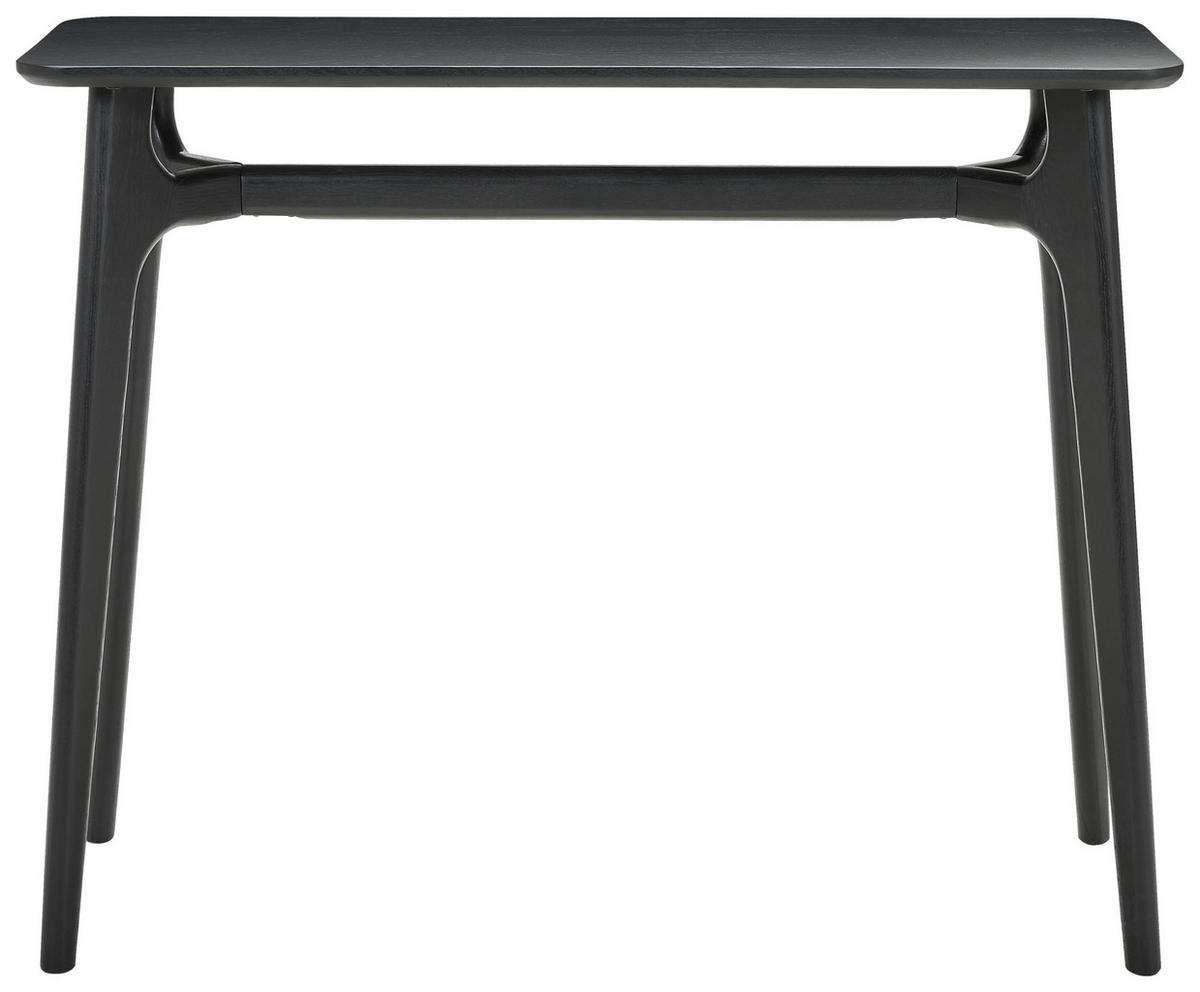 KONZOLOVÝ STOLEK, dub, černá, 100/80/35 cm - černá, Design, dřevo (100/80/35cm) - MID.YOU